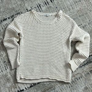 Madewell open knit sweater